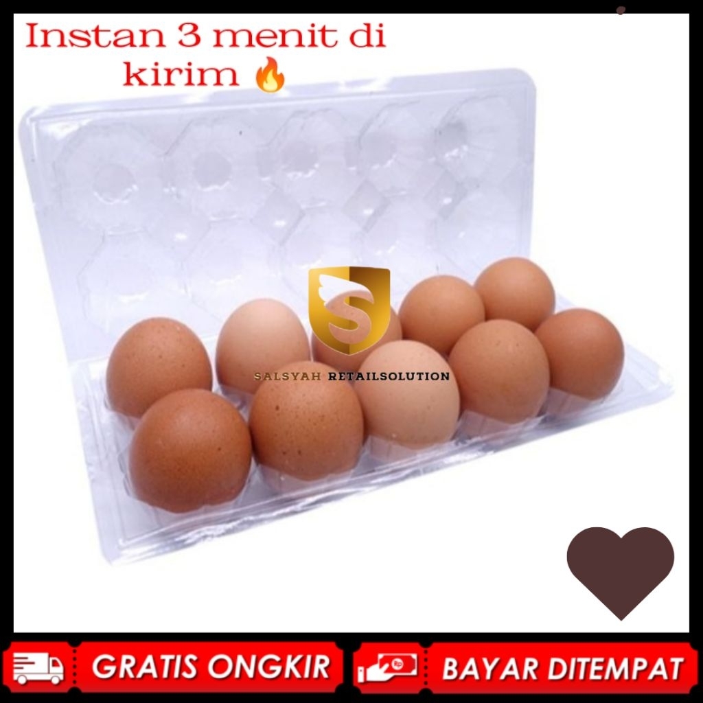 

Telur 10pcs Telur Ayam Negri