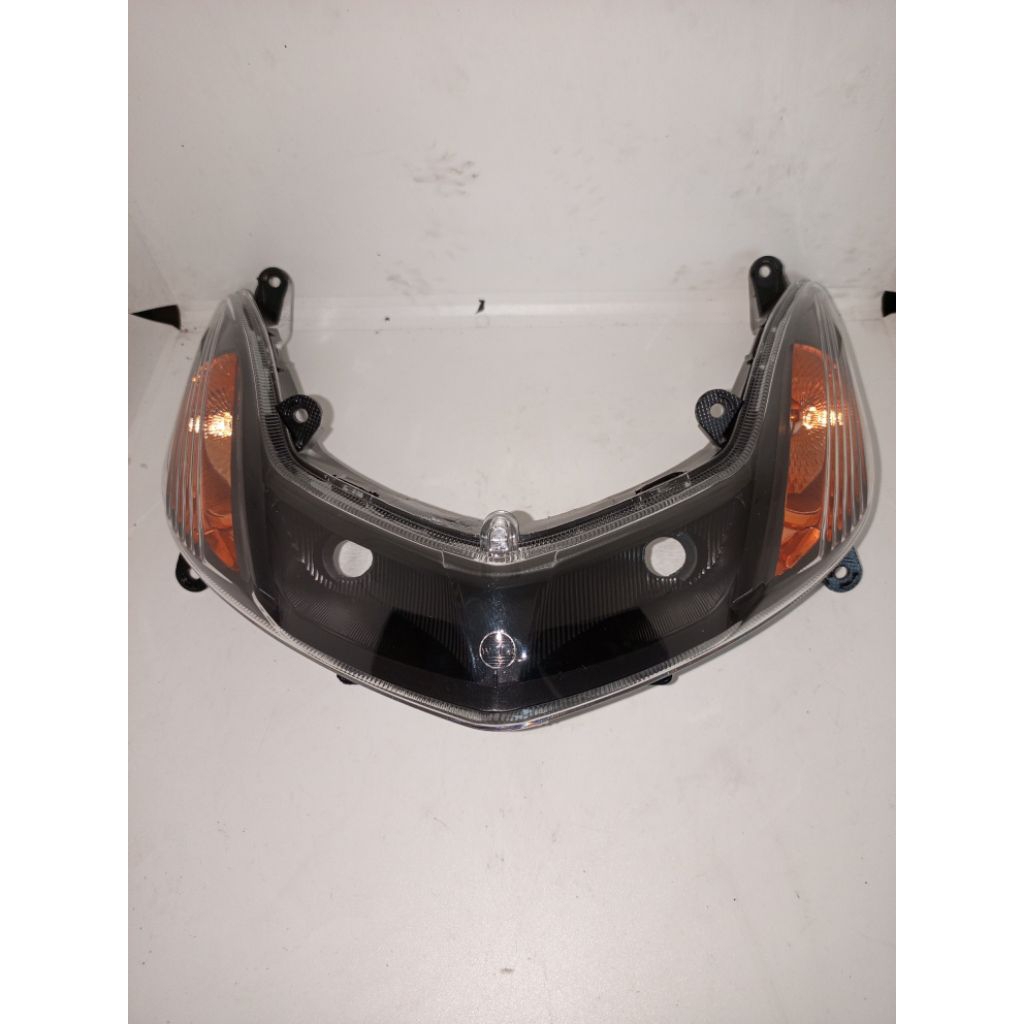 Sein depan mio smile custom black orange