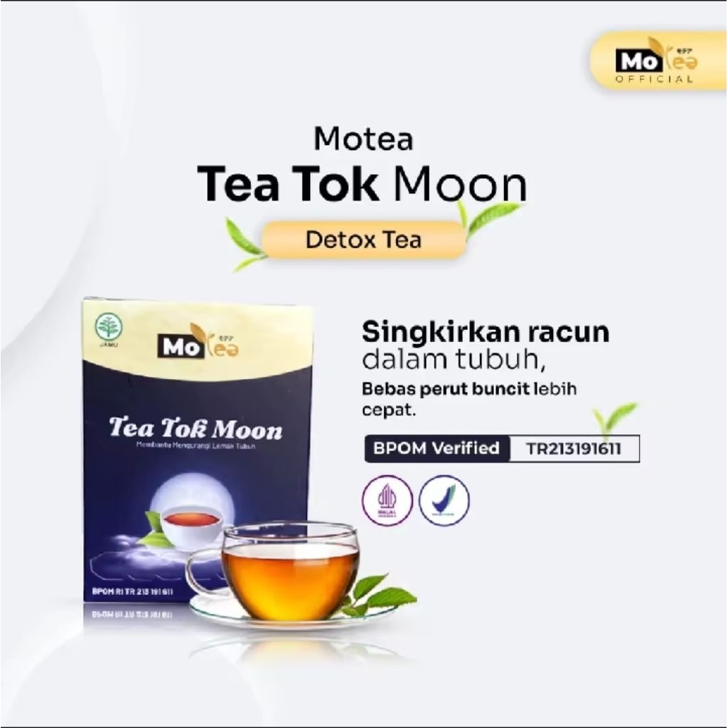 

Ready Motea Mortea Teh Jepang Diet Pelangsing Alami 1 Paket Box - Mortea & Tea Tok Moon