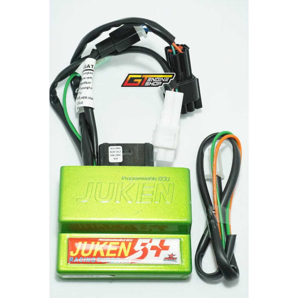 ECU JUKEN 5+ BEAT FI KZL STATER KASAR VARIO 110 RACING TURBO + PLUS ECU JUKEN 5+ BEAT FI KZL RACING 