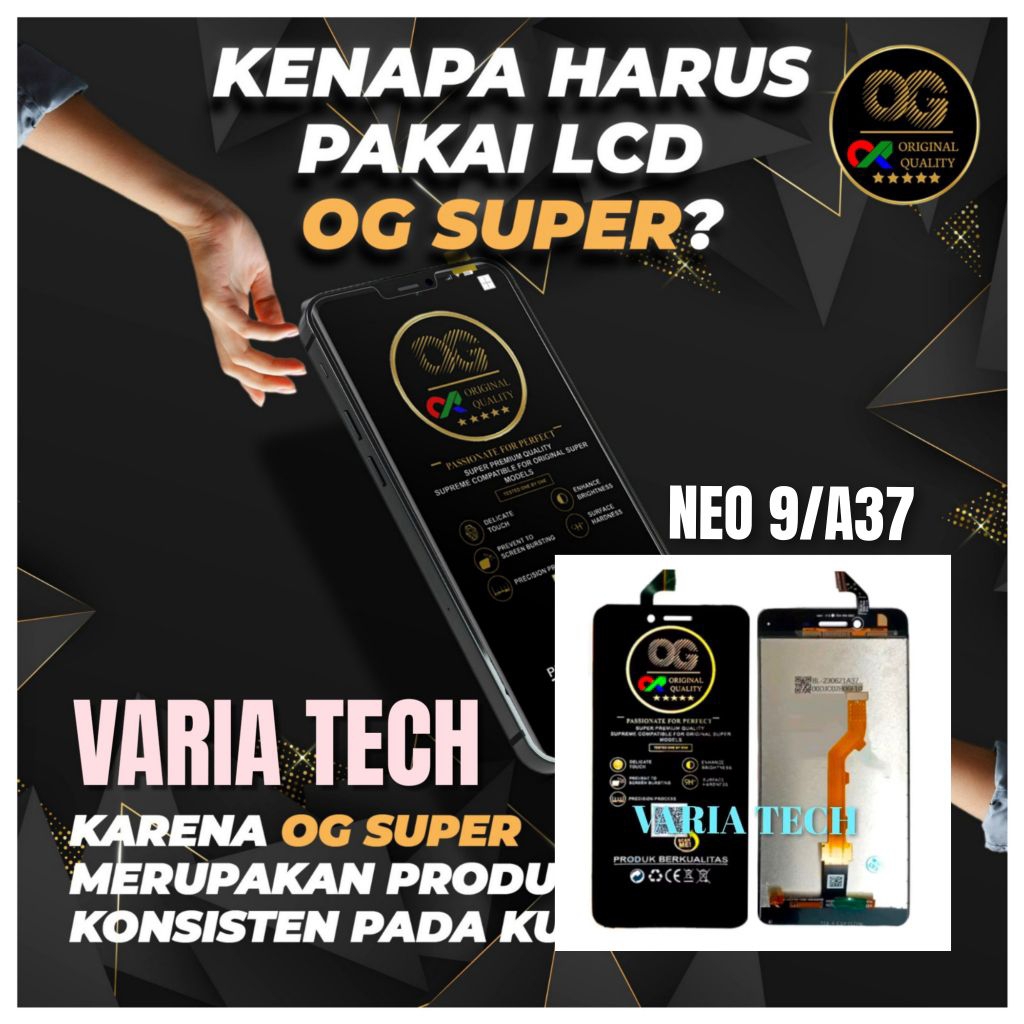 LCD  OPPO A37/A37F/NEO 9 FULL SET TOUCHSCREEN