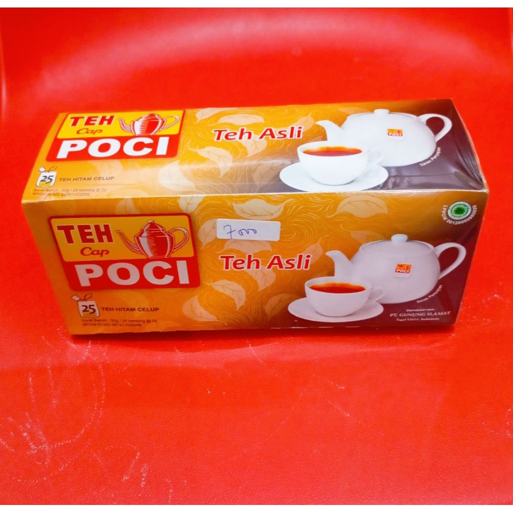 

TEH CAP POCI ISI 25 BERAT 50g