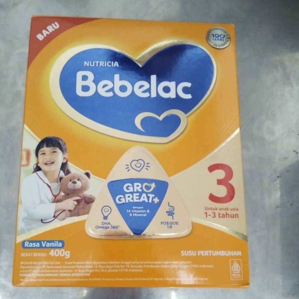 

BEBELAC 3 400 GR VANILA