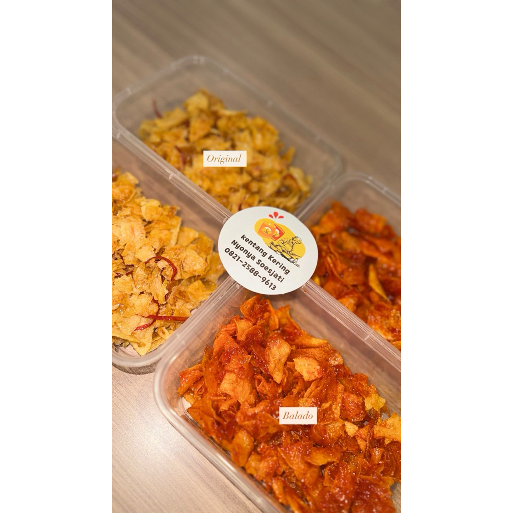 

Kering Kentang rasa pedas