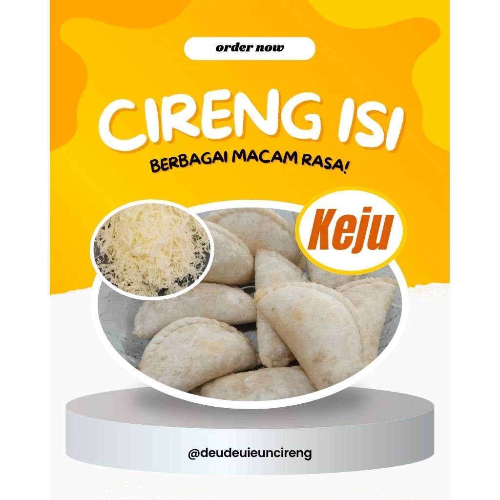 

cireng isi kemasan vakuum rasa keju frozen food cireng isi