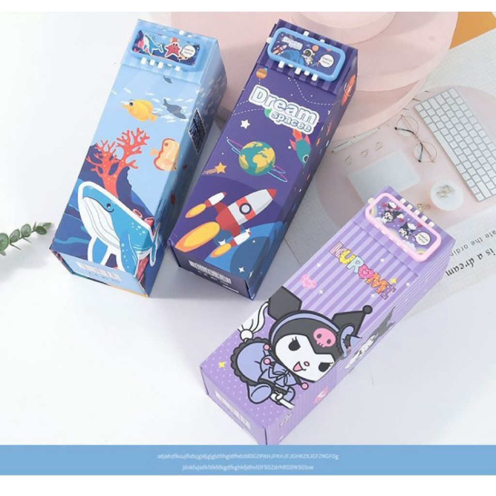 

Kotak Pensil KODE Pencil Case Anak Motif Cowok dan Cewek