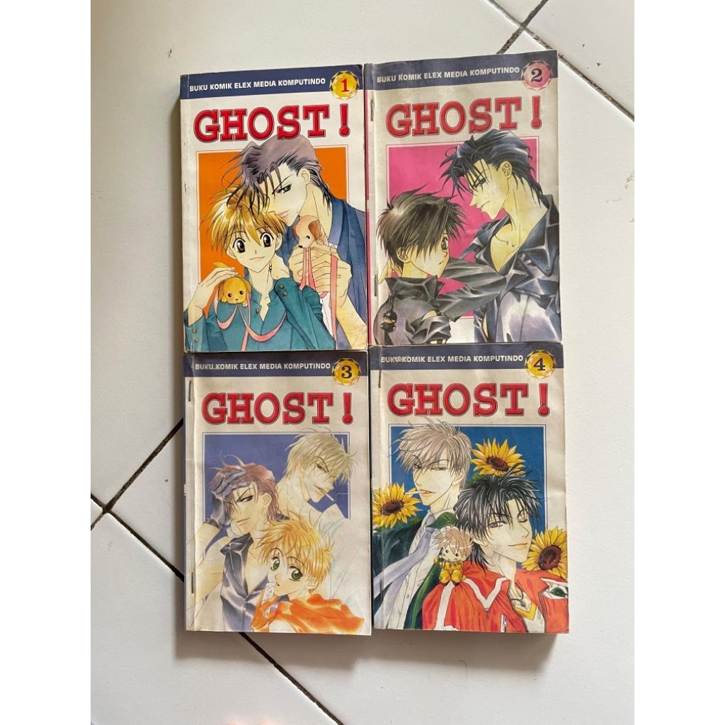 KOMIK SET GHOST | BROMANCE SHOUNEN AI YAOI BL vol.1-4