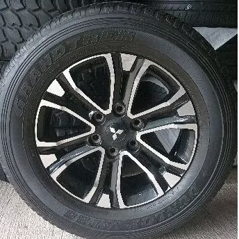 velg pajero rockford r18 pcd 6x139 + ban original Mitsubishi