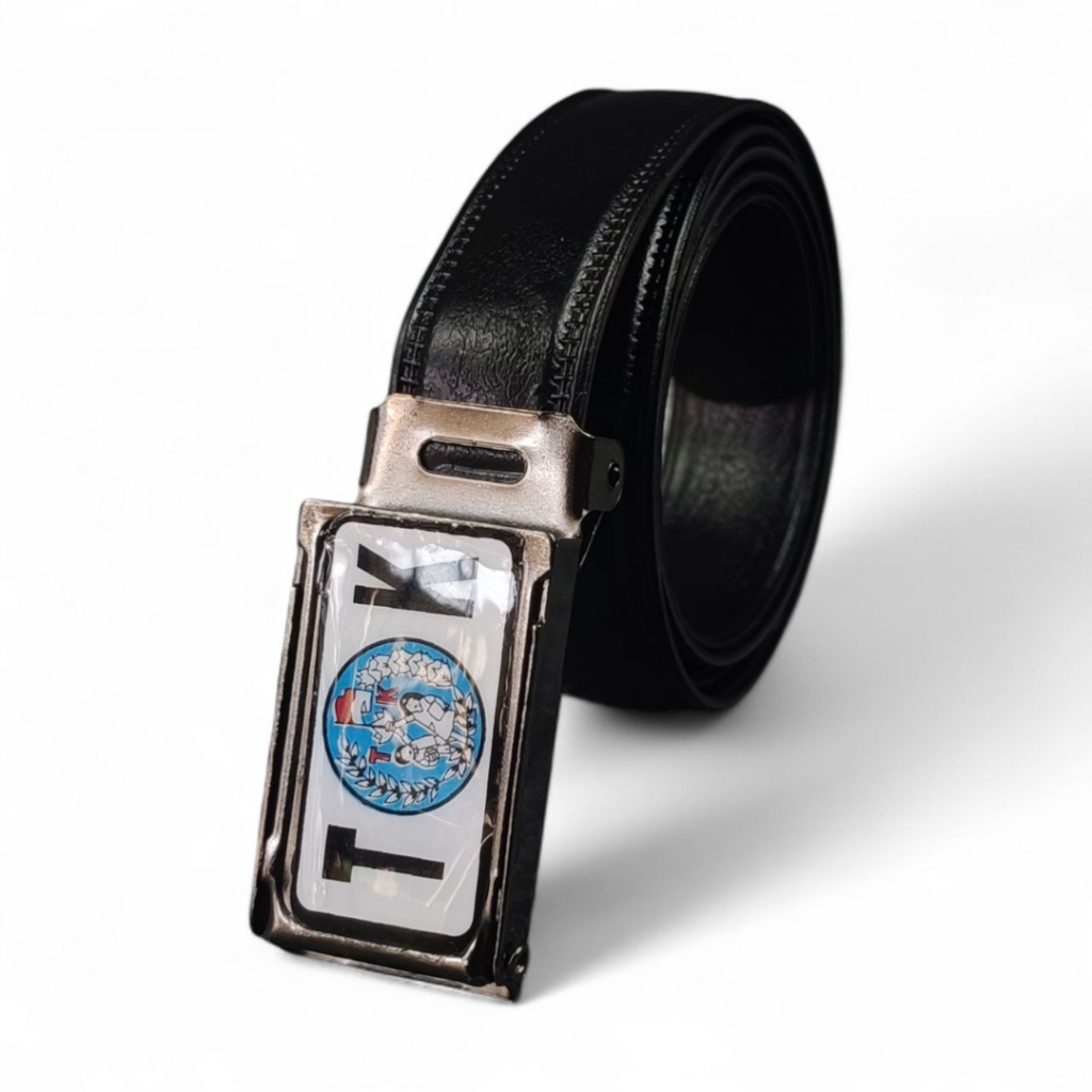 Sabuk Anak Sekolah TK | Sabuk Anak TK Bahan Karet Kepala Jepit Logo Resin