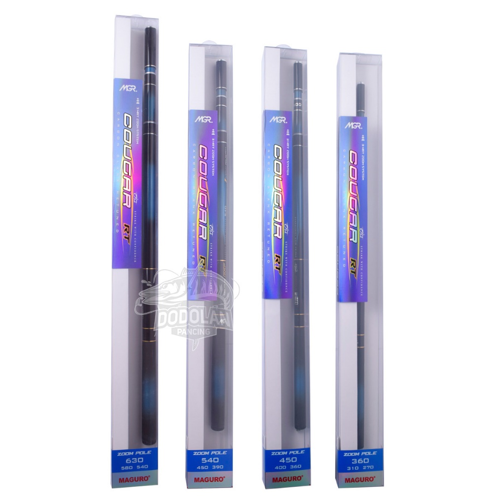 Joran Tegek Maguro Cougar RT 360 450 540 630 | Zoom Pole Dodolan Pancing