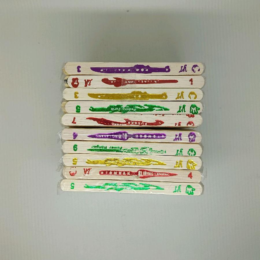 Mainan Stik Sablon Isi 250 Pcs / Mainan Stik Viral