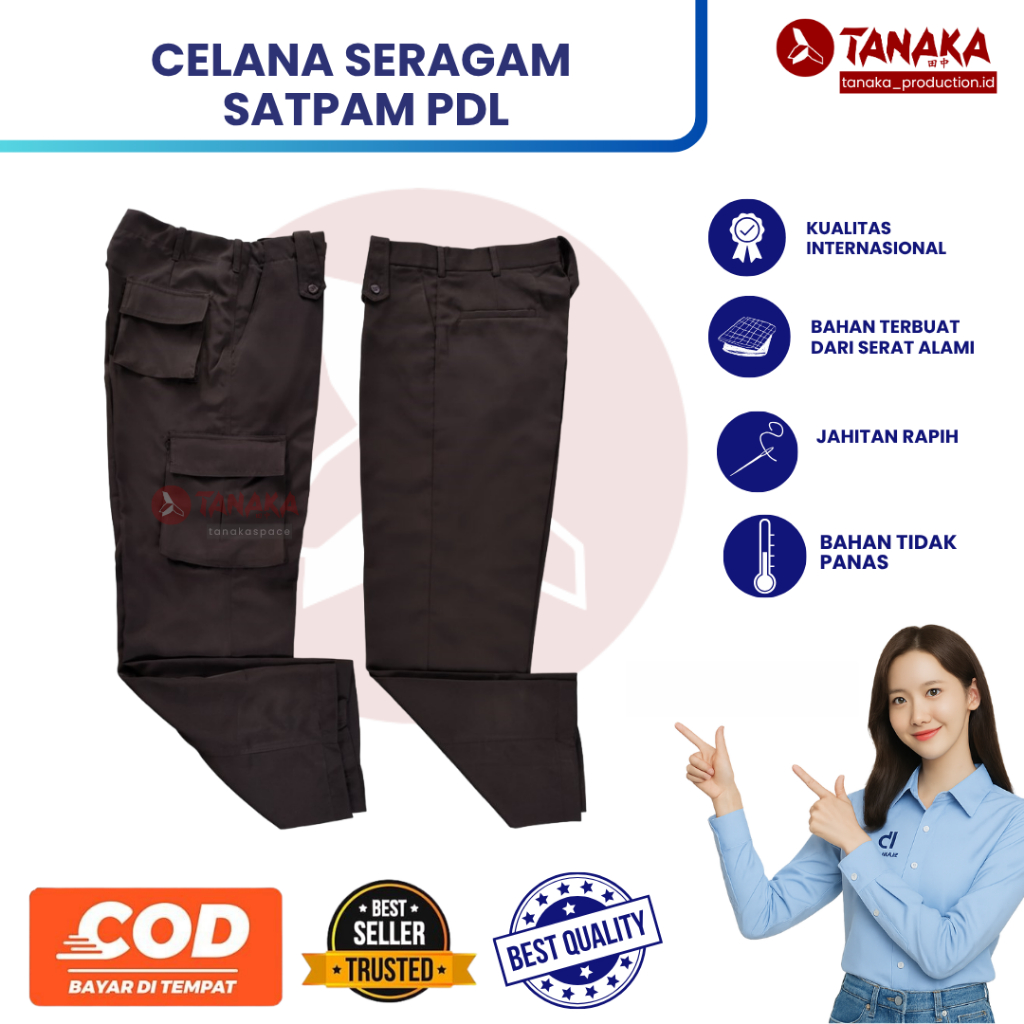 Seragam Satpam PDL | Seragam Satpam | Baju Satpam | Celana Satpam