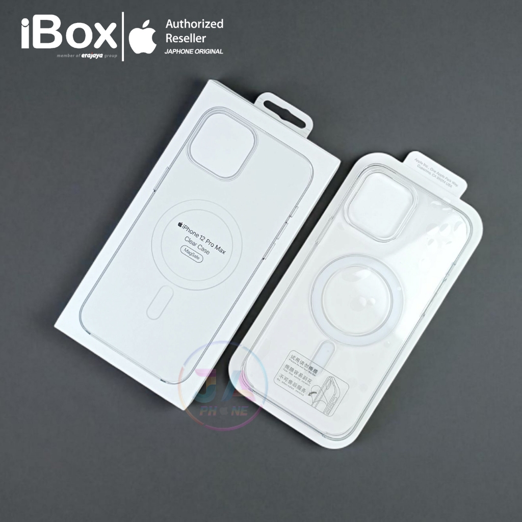 Apple Clear Case Magsafe for iPhone 12 Pro Max - Garansi Resmi iBox