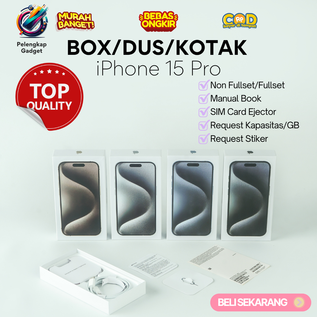 

BOX/DUS/KOTAK IP15 PRO