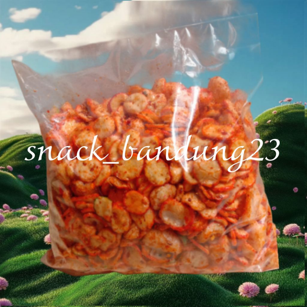 

SEBLAK KERUPUK BAWANG bantat pedas daun jeruk 500gf