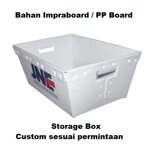 

Custom Wadah Paket Kurir bahan Impraboard PP Board – Ringan dan Tahan Lama