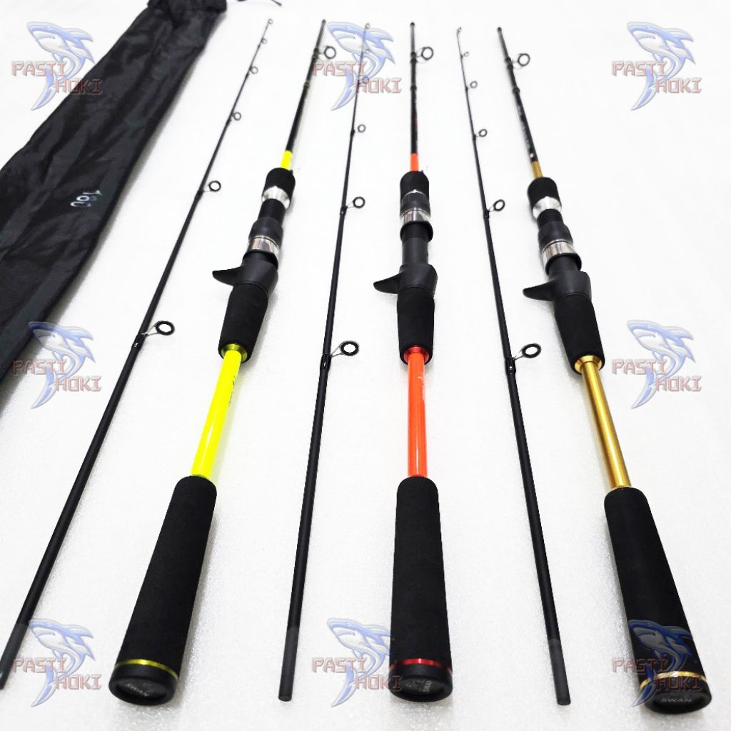 Joran Pancing Swan Fish Hunter Carbon Solid  X-Carbon BaitCasting  180cm
