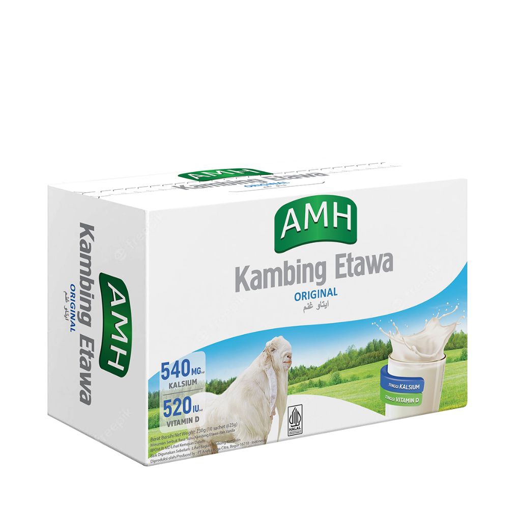 

Susu Kambing Etawa AMH Variant Original 1 Box (10 sachet)