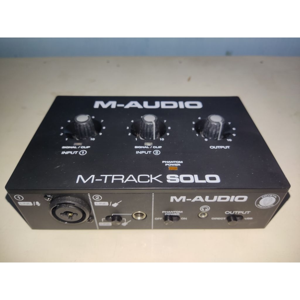 Soundcard M Audio M Track Solo