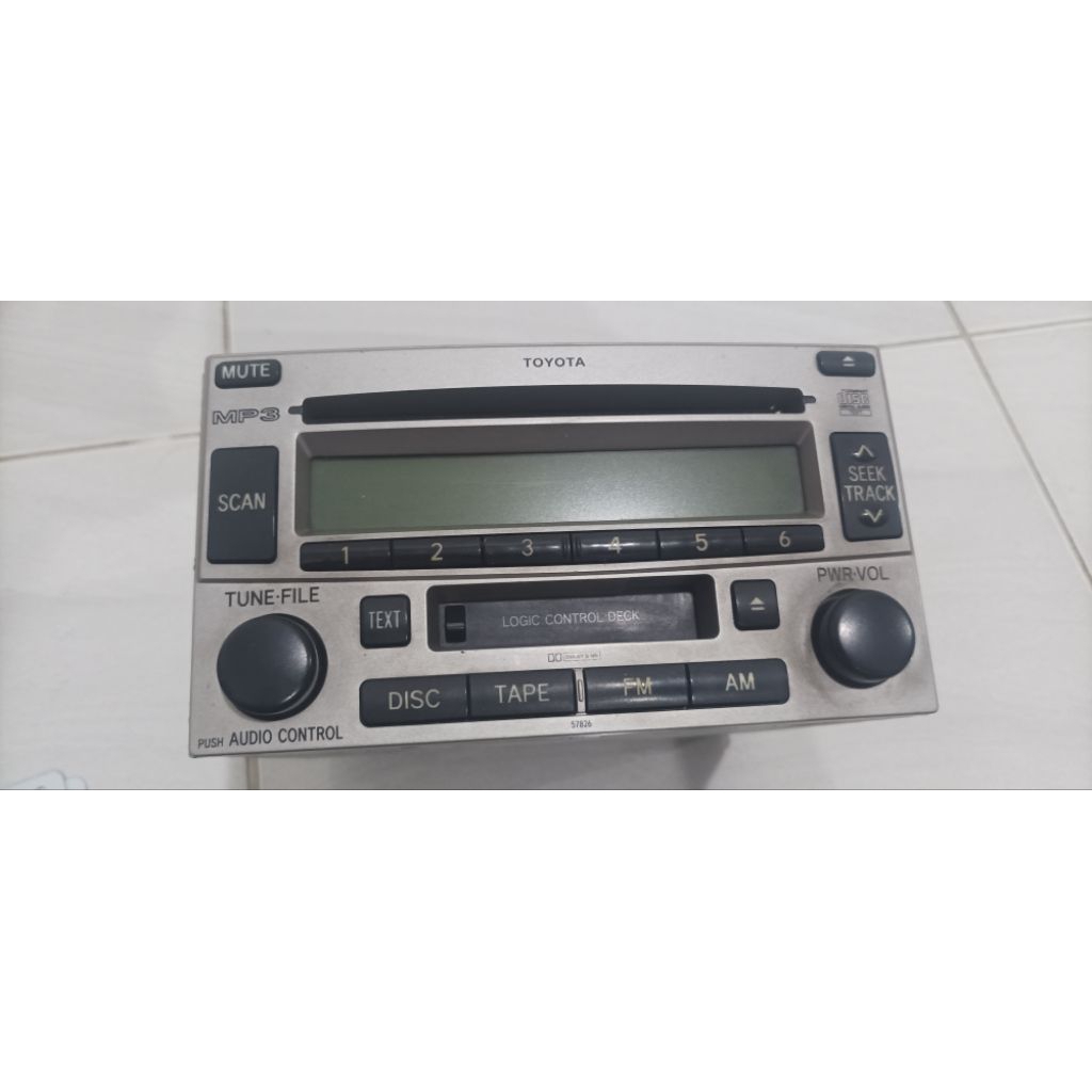 head unit copotan Avanza lama