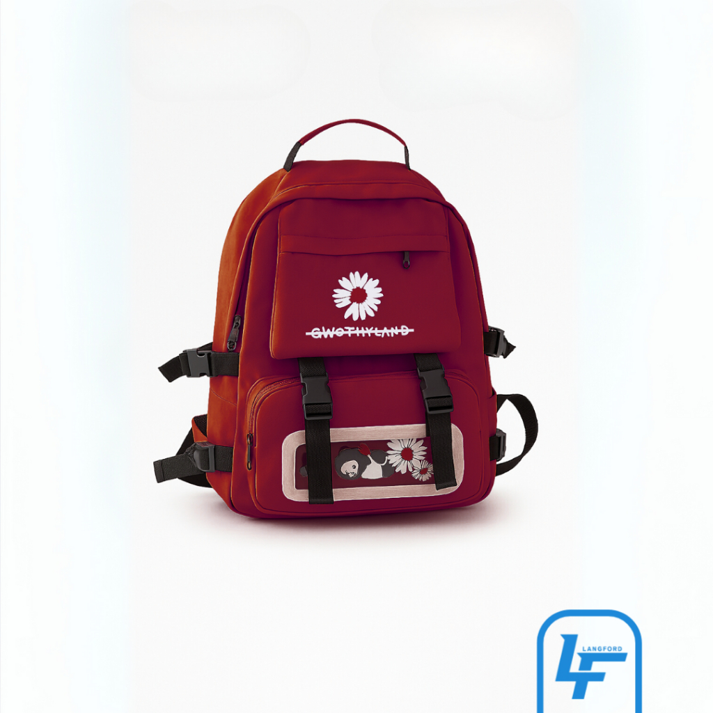 LANG FORD - Kiyowo Tas Ransel Sekolah Wanita Remaja