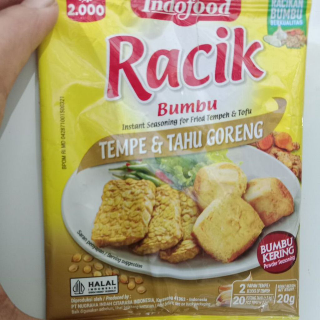 

rck tempe tahu 3000