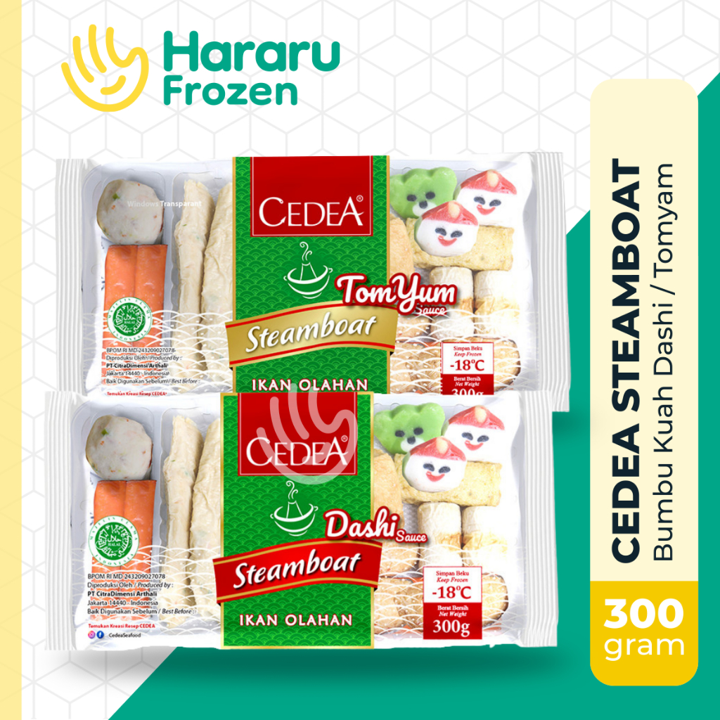 

CEDEA Steamboat Set Kuah Dashi / Tom Yum 300 Gram