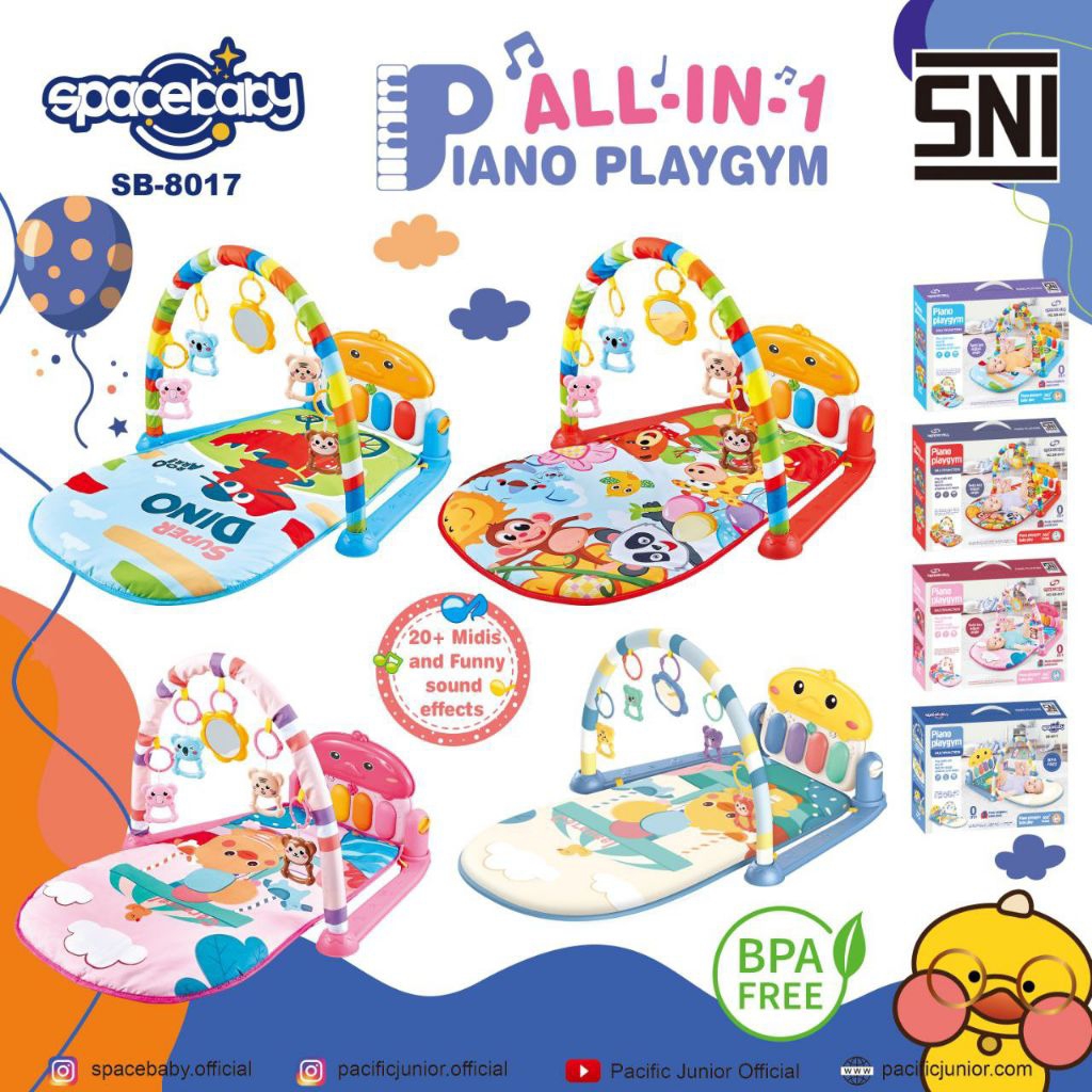 Space Baby Piano Playgym SB-8017