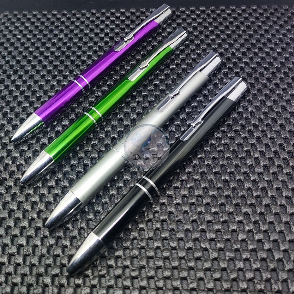 

Pena Metal Custom BP PK 100 Cetek, Retrack , Pen Grafir Nama