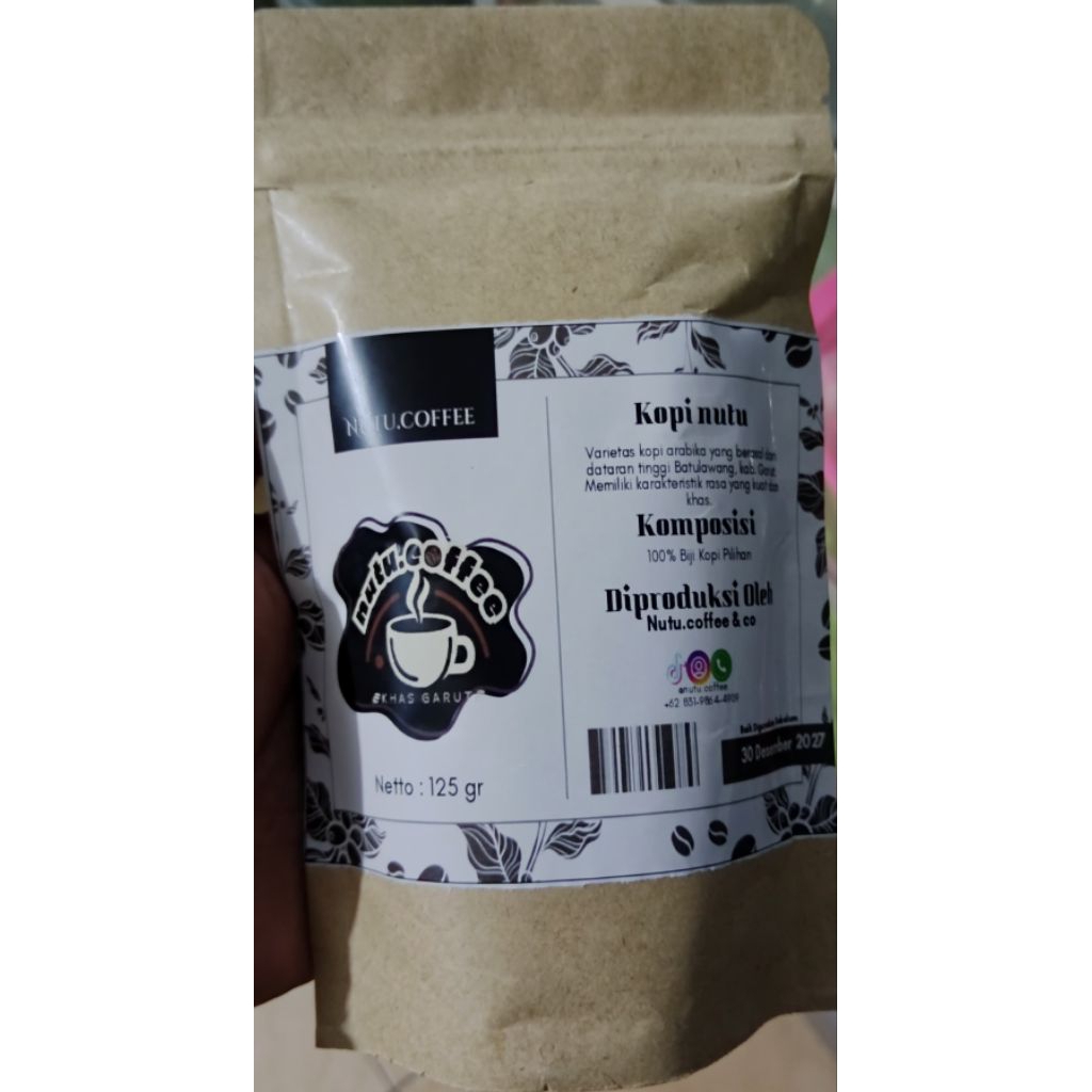 

coffee natural - kopi nutu