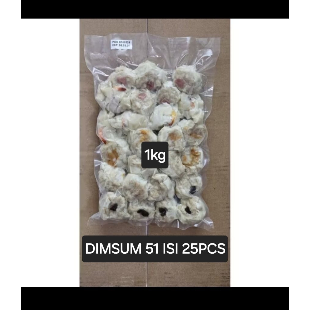 

DIMSUM MIX 51 ISI 25PCS 1KG