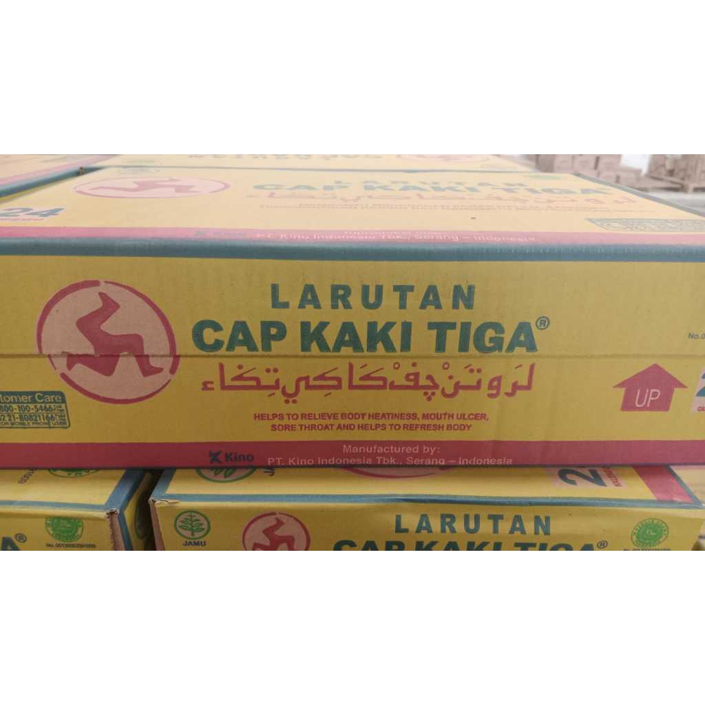 

Minuman Larutan cap kaki tiga rasa jambu biji 320ml kartonan ( 24 kaleng)