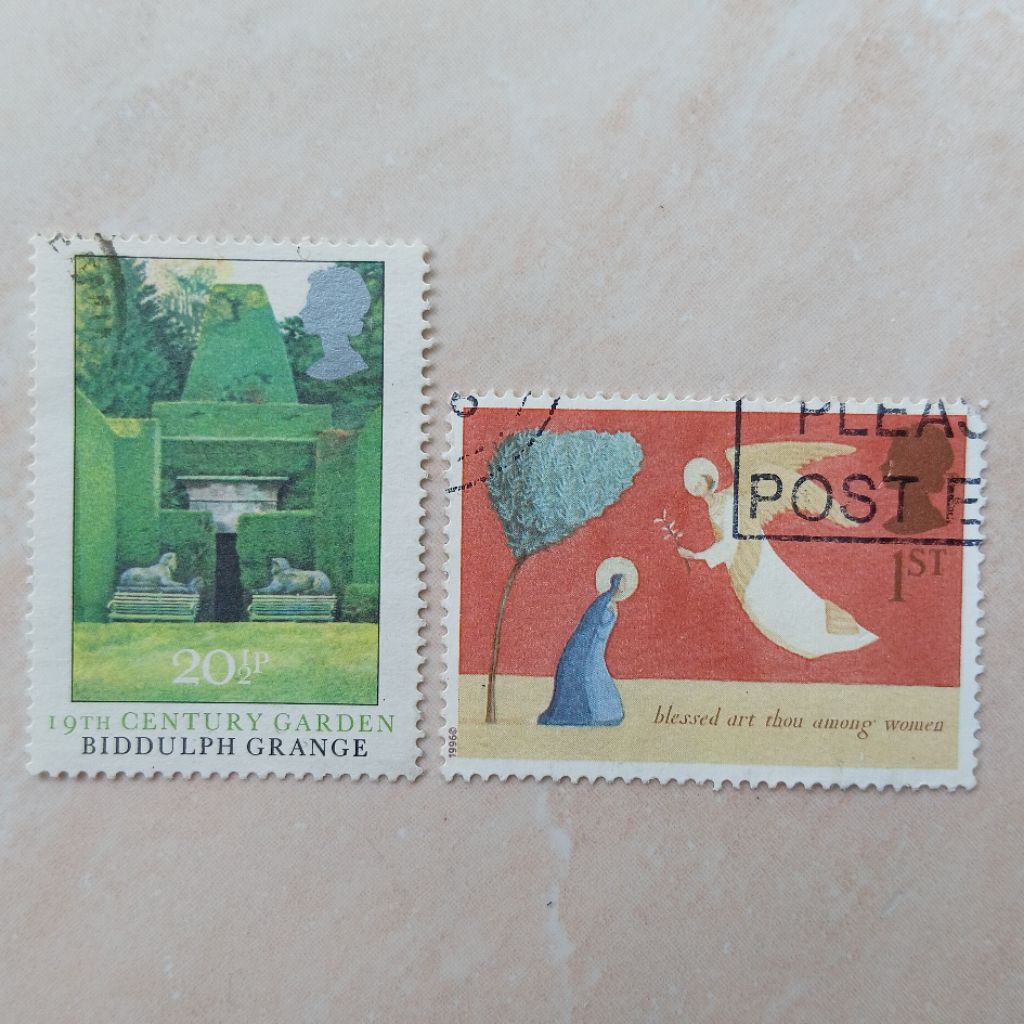 

Perangko Prangko Jadul Inggris UK Seri Campur 2 Pcs 1983-1996 - YN2649