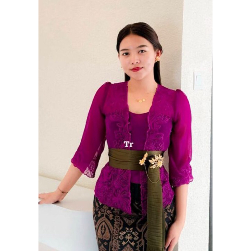 Kebaya bordir bali Kebaya bordir murah Kebaya bali terbaru Kebaya bordir bunga Kebaya navy Kebaya ga