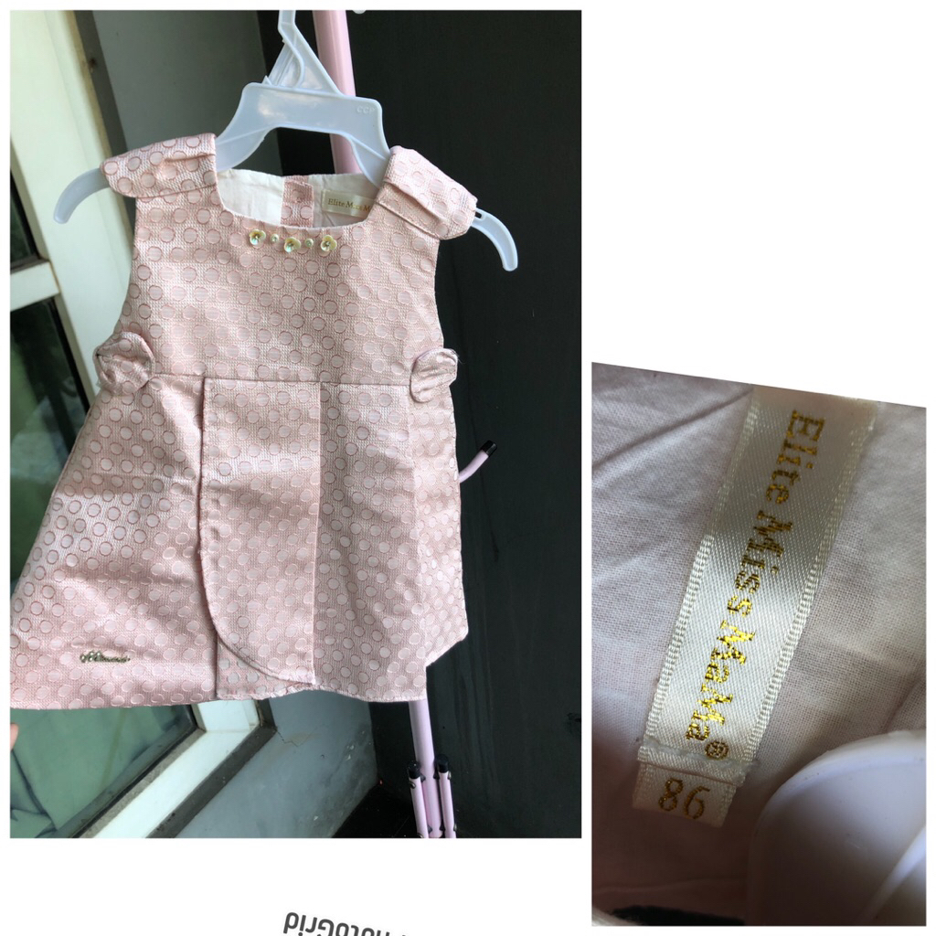 dress pesta baby elite miss mama