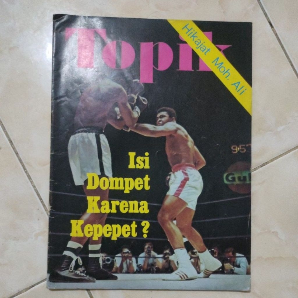 MAJALAH TOPIK 1972 TOPIK HIKAYAT MOH.ALI ISI DOMPET KARNA KEPEPT