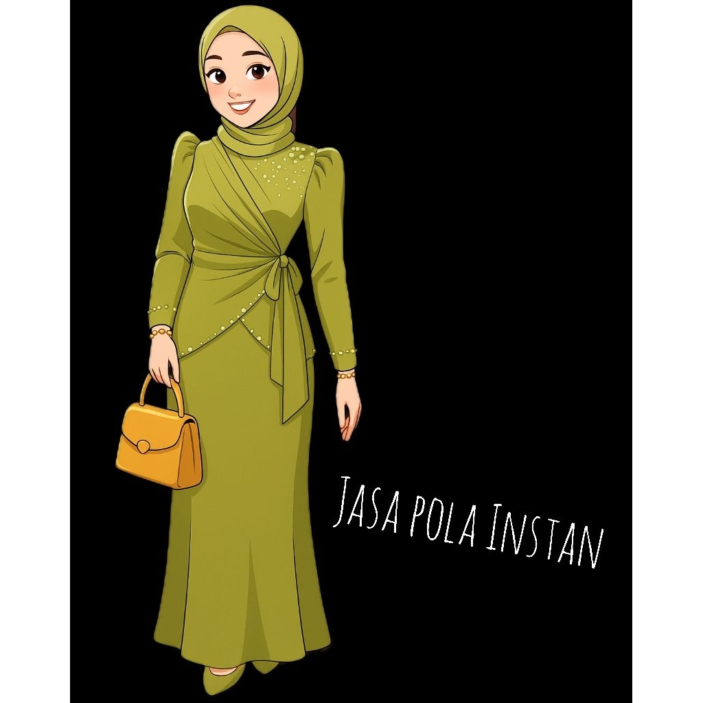 pola gamis hit pola gamis terbaru pola JJP