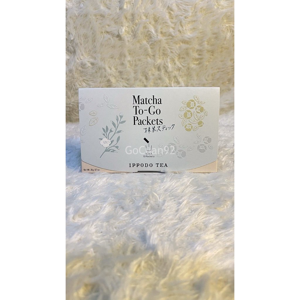 

Ippodo Matcha To-Go Packets (10 x 2gr) Original from Japan