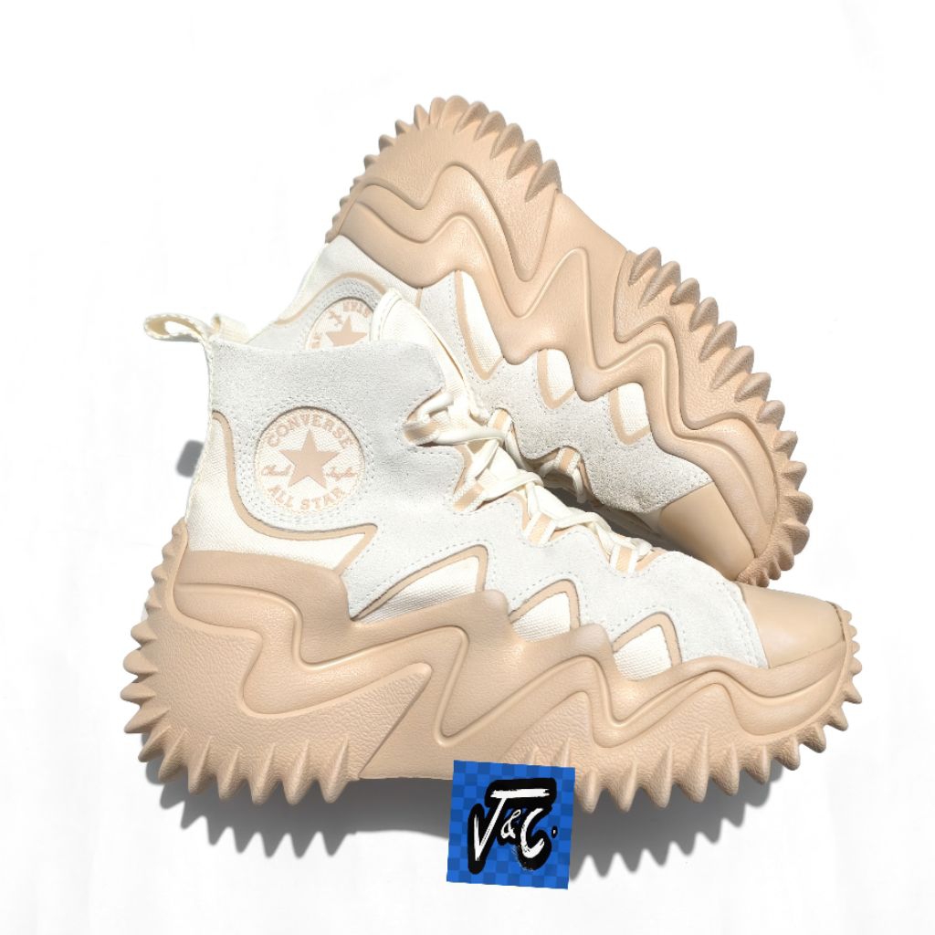 Converse Run Star Motion Hike Bold lines Utility CX Platform Egret Oat