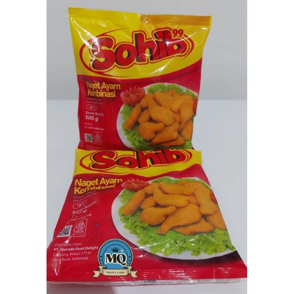

Sohib Nugget 500/1000g kombinasi ayam tersedia 2 ukuran