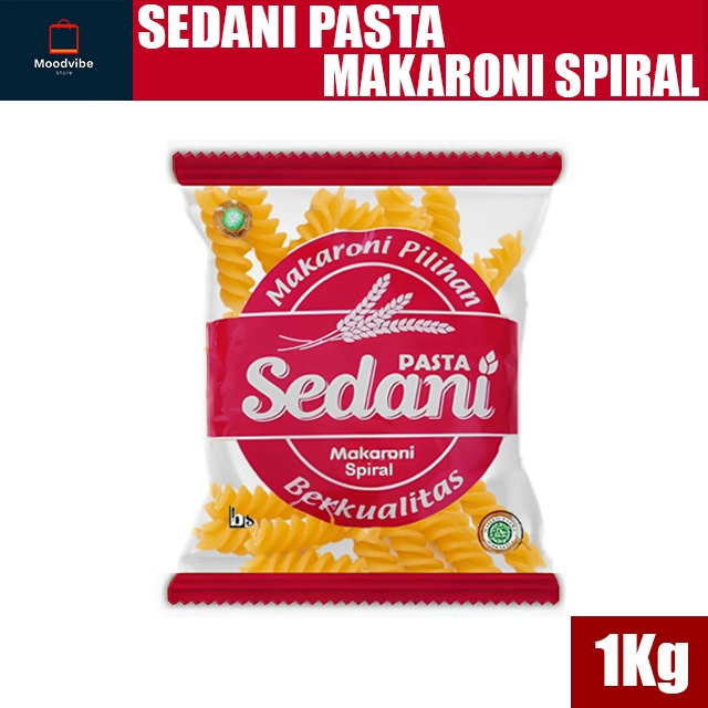 

Makaroni Pasta Sedani Spiral 1Kg