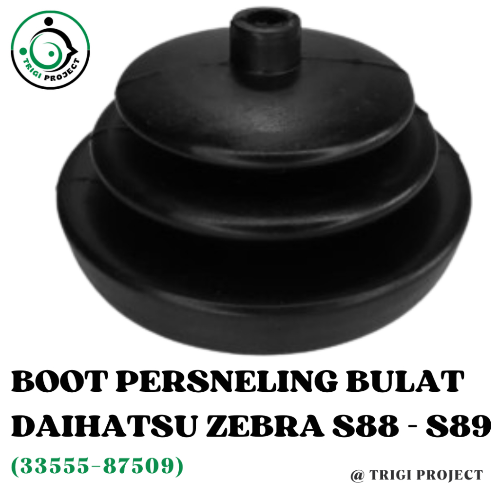 Karet Boot Tongkat Tuas Gigi Persneling Perseneling Bulat Mobil Daihatsu Zebra S88 - S89 | Oem Premi