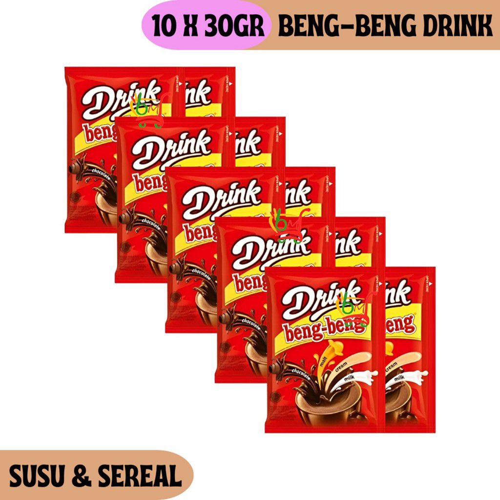 

Beng Beng Drink Minuman Rasa Coklat ( 1 Renceng isi 10 )