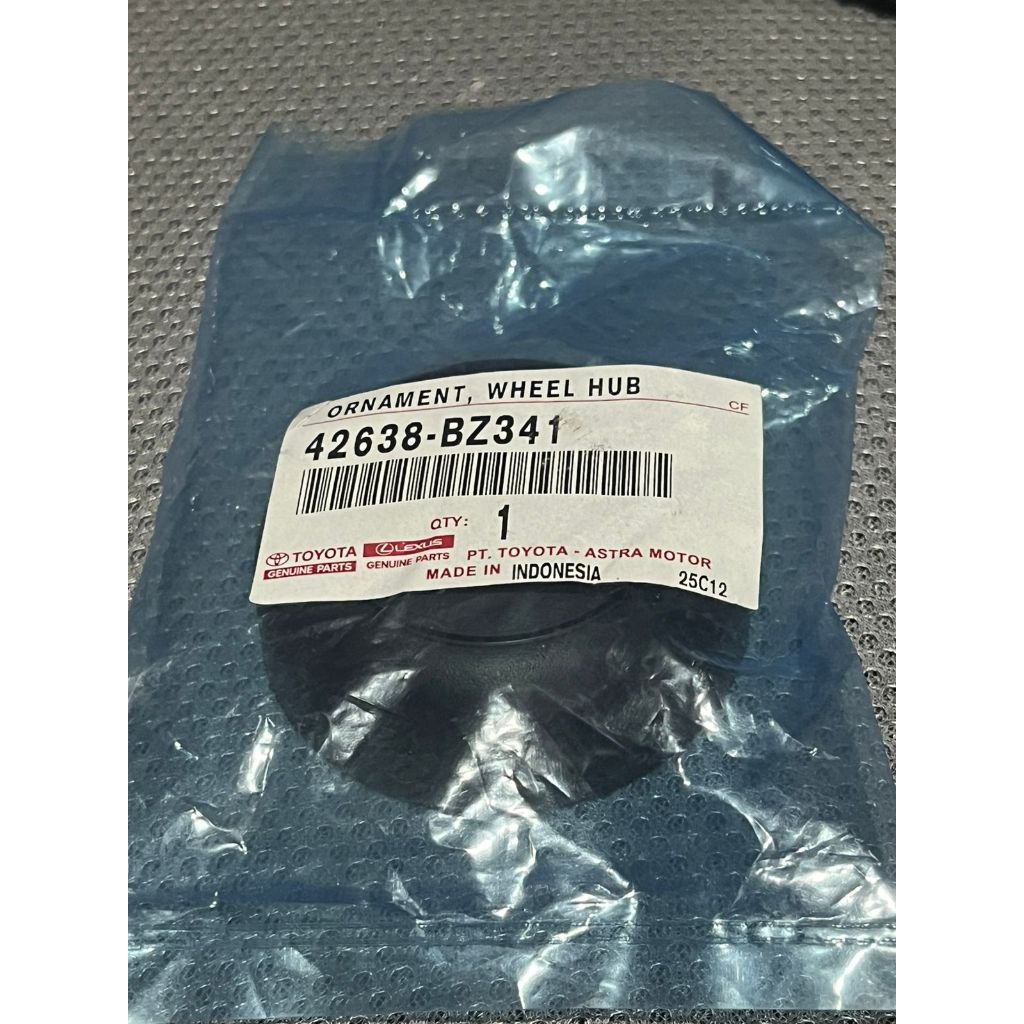 Ornament Wheel Hub / Dop Tutup Roda Velg Whell Dop Agya Ayla Sigra Calya Velg Kaleng 42638-BZ341 Toy