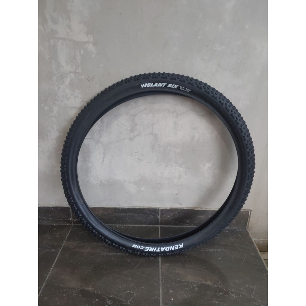 ban luar sepeda mtb 27.5 x 2.20 kenda k1080 slant six wire bead ringan