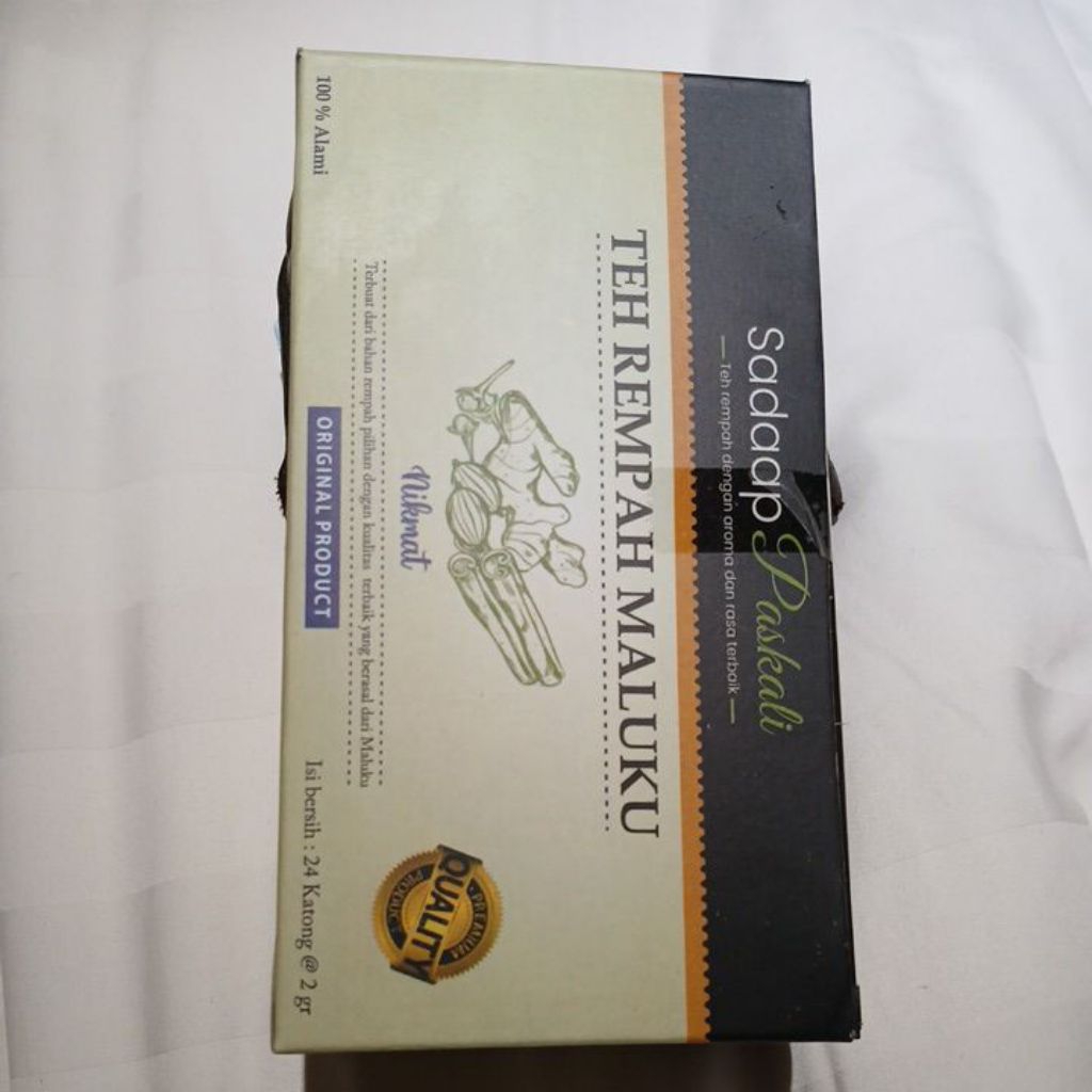 

Teh Rempah Maluku 48 Gram exp 6/26