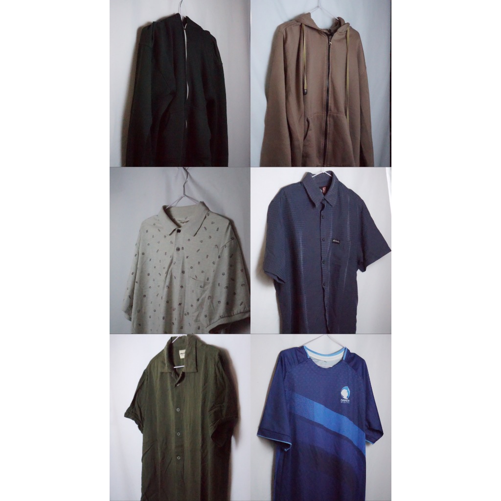 PRELOVED ATASAN PRIA POLO - KEMEJA - JAKET L - XL - XXL