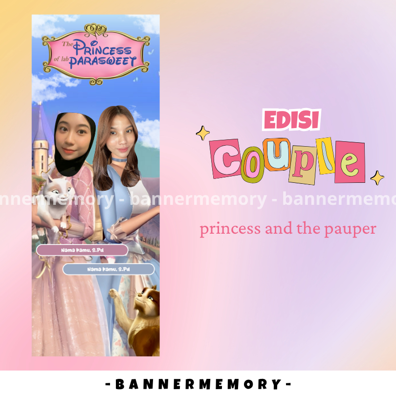 Kaloona.Shop [Couple] Paket Xbanner / X Banner / Tiang Spanduk Banner Wisuda / Banner Wisuda /