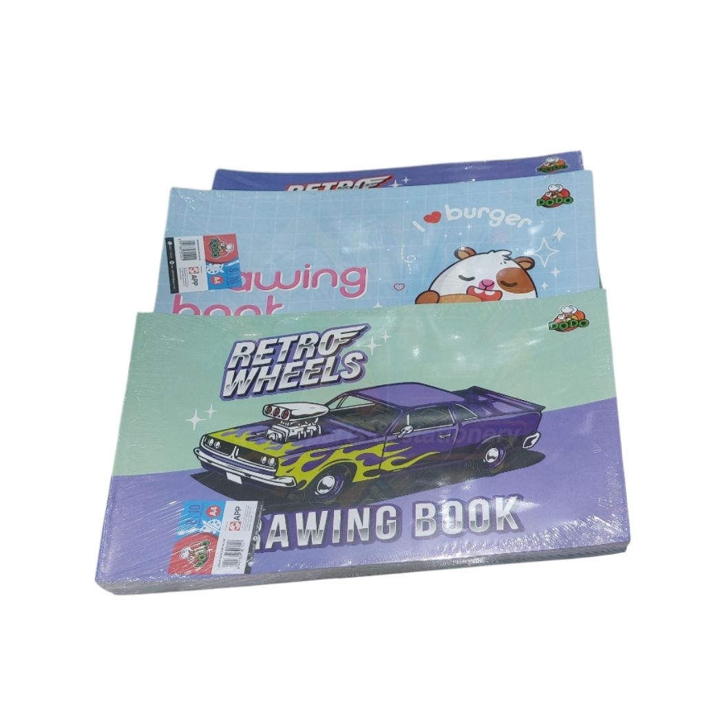 

Buku Gambar A4 Dodo /(1pak/10buku)