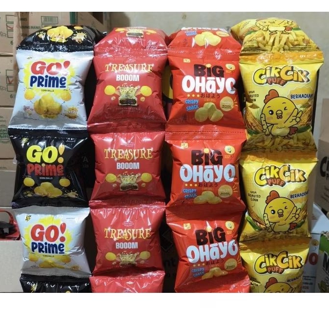 

SNACK BERHADIAH OHAYO/ TREASURE/GO PRIME / CHIKCIK
